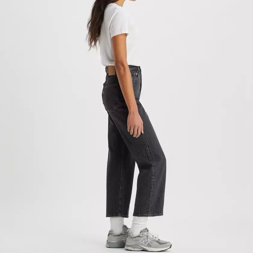 NWT Levi's® Premium Ribcage Straight Ankle Women’s Jeans Soda Spring Black - Picture 6 of 9